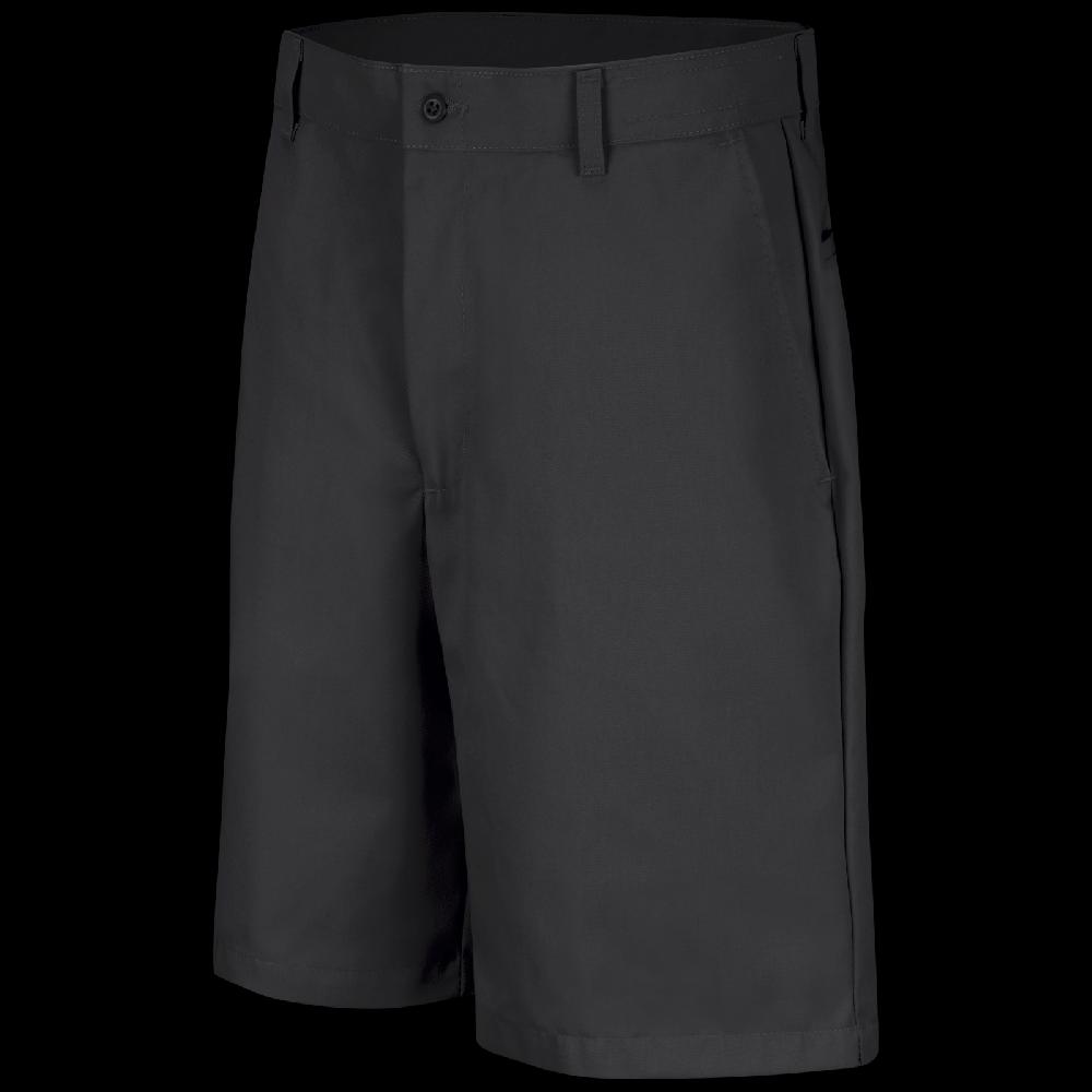 red kap Men's Plain Front Shorts