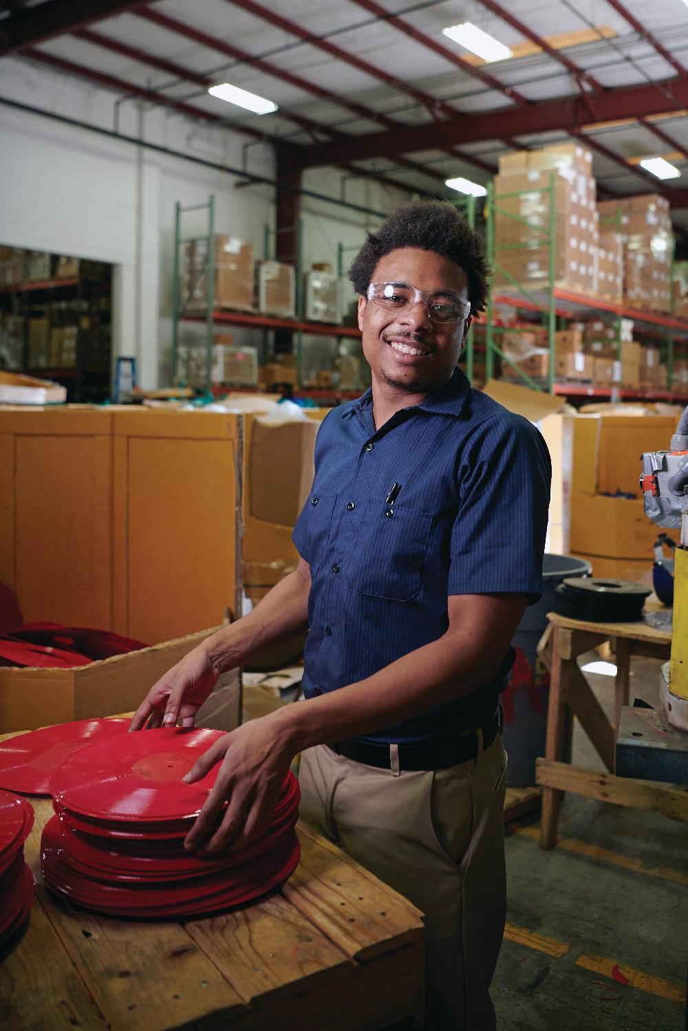 Red Kap Men's Short Sleeve Durastripe® Work Shirt