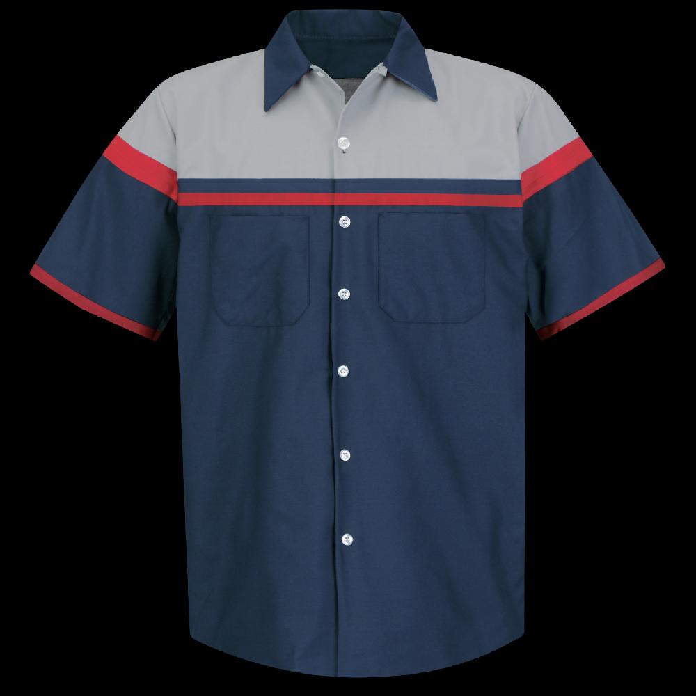 red kap Men's Short Sleeve Performance Tech Shirt