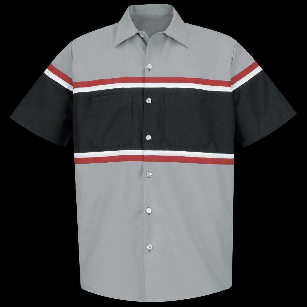 red kap Men's Short Sleeve Technician Shirt