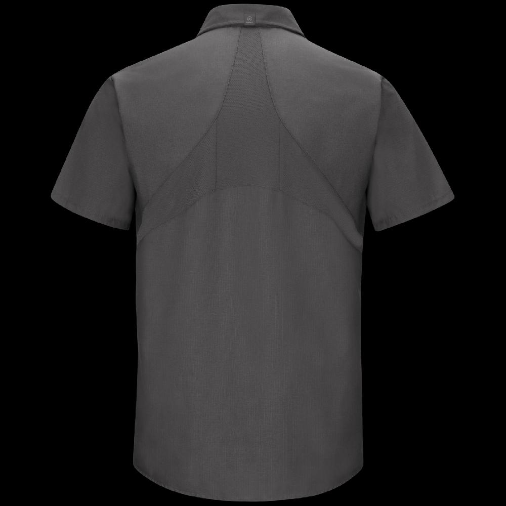 Red Kap Men's Short Sleeve Work Shirt With MIMIX®