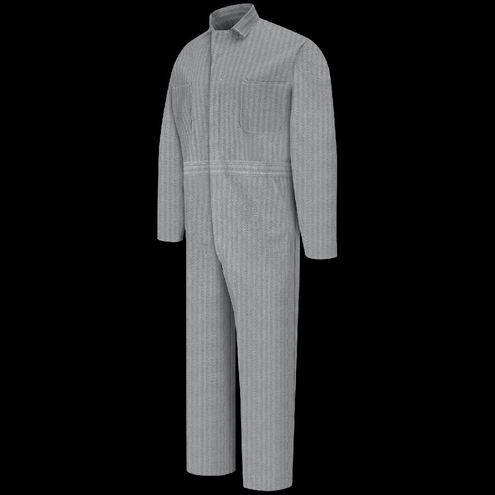 red kap Snap-Front Cotton Herringbone Coverall