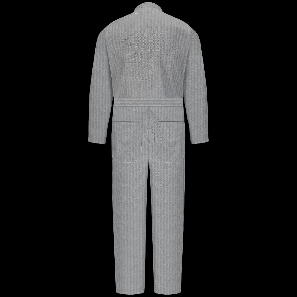 Red Kap Snap-Front Cotton Herringbone Coverall