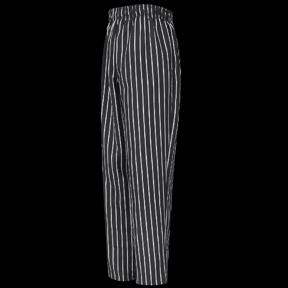 red kap Spun Poly Striped Baggy Chef Pant