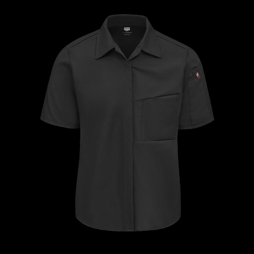 red kap Women's Airflow Cook Shirt with OilBlok