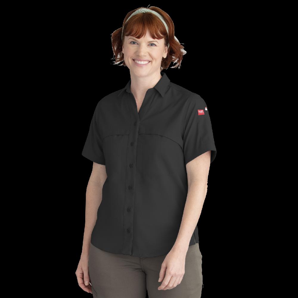 red kap Women's Cooling Short Sleeve Work Shirt