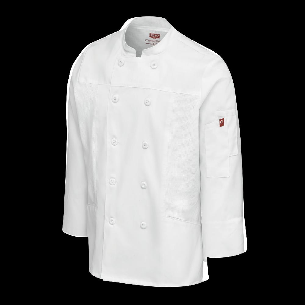 Red Kap Women's Deluxe Airflow Chef Coat