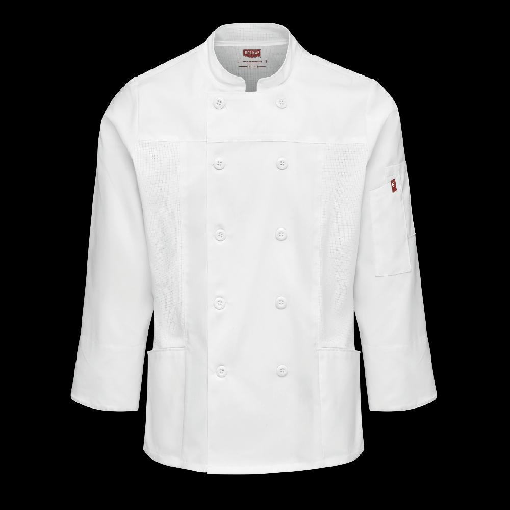 red kap Women's Deluxe Airflow Chef Coat