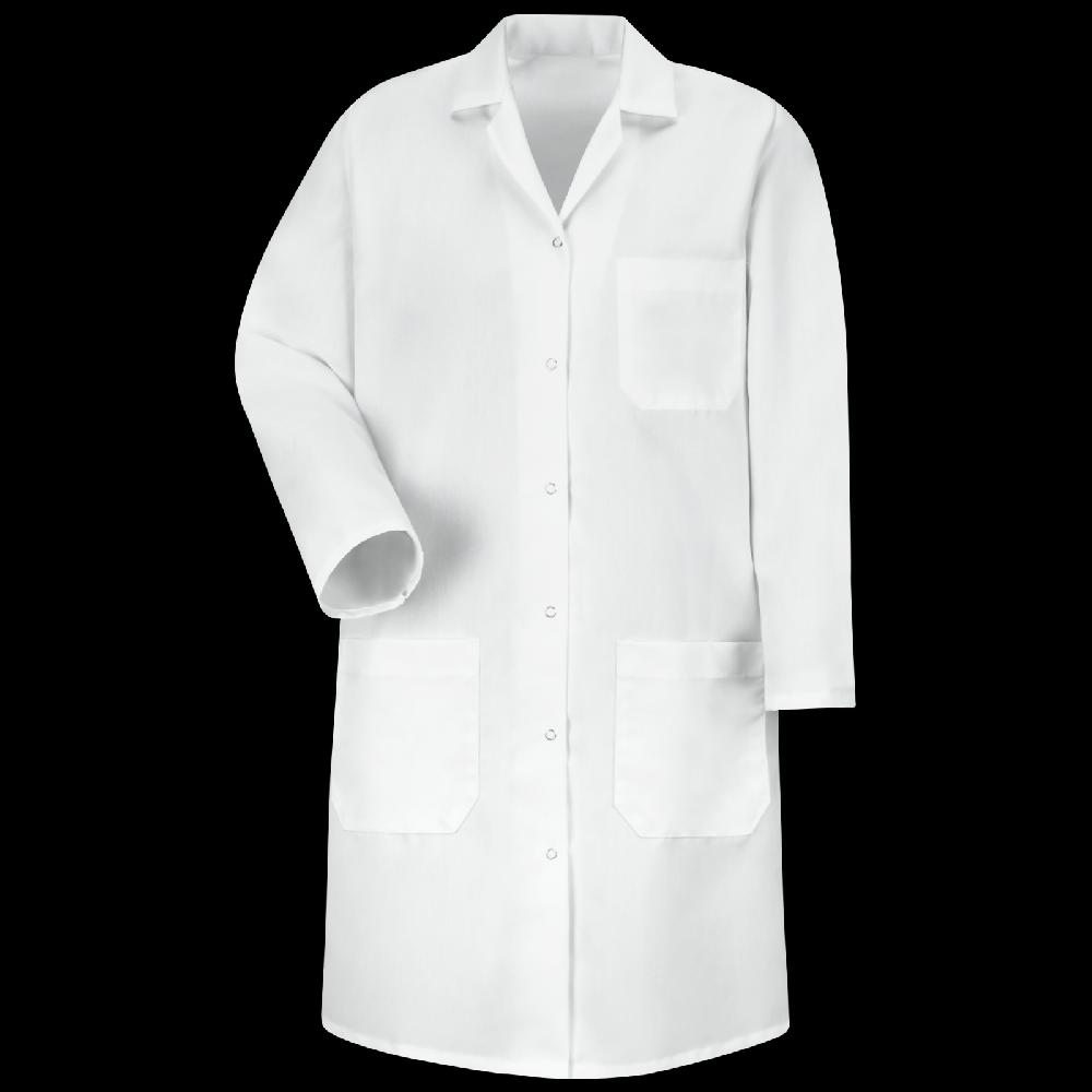 red kap Women's Gripper-Front Lab Coat