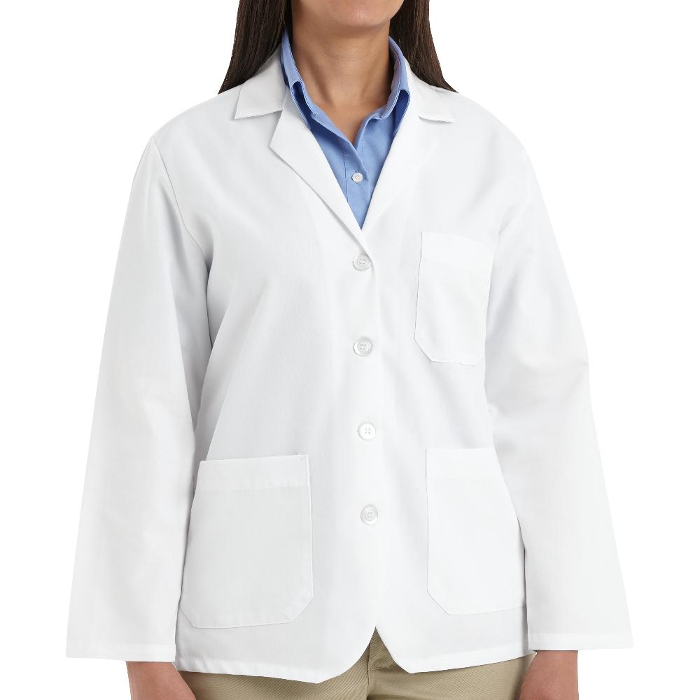 Red Kap Women's Lapel Counter Coat