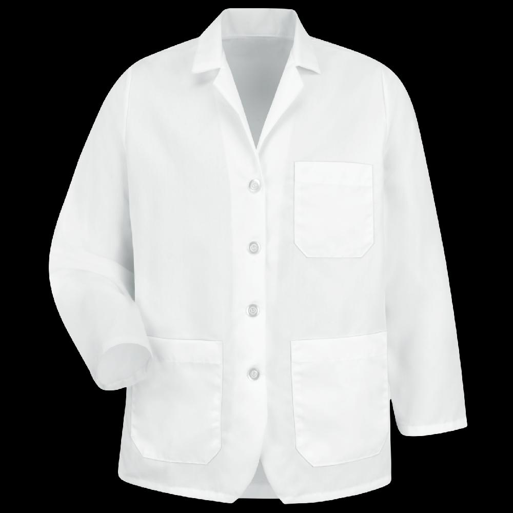 red kap Women's Lapel Counter Coat