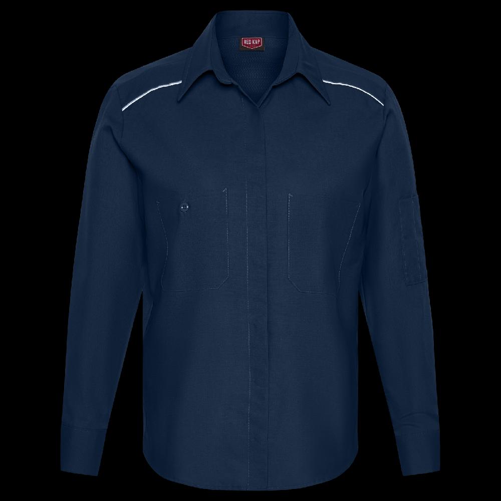 red kap Women's Long Sleeve Pro Airflow Work Shirt