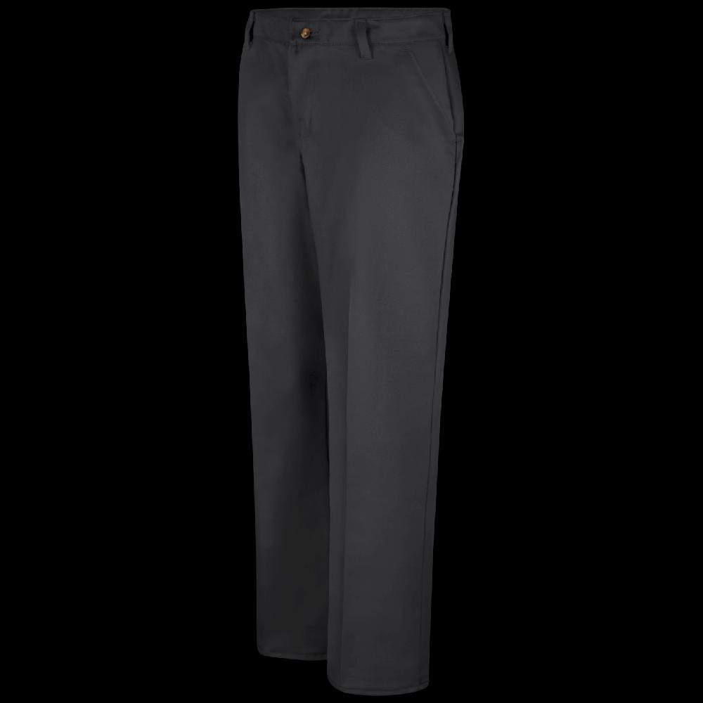 red kap Women's Plain Front Cotton Pant