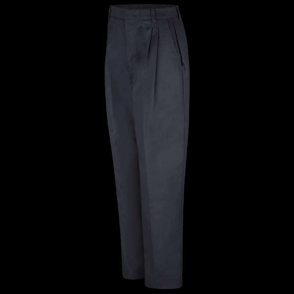 red kap Women's Pleated Twill Slacks