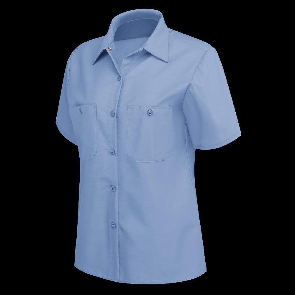 Red Kap Women's Short Sleeve Industrial Work Shirt