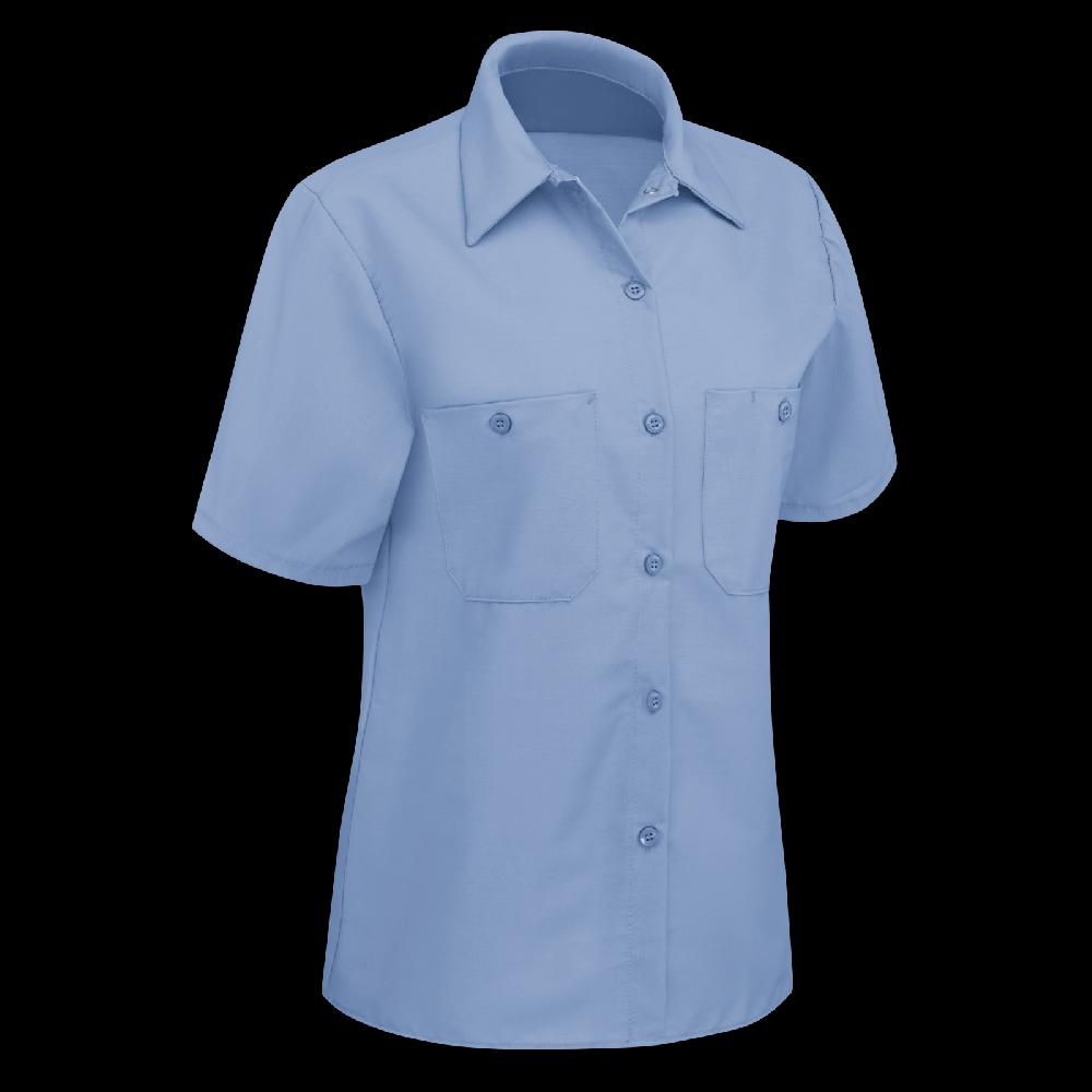 Red Kap Women's Short Sleeve Industrial Work Shirt