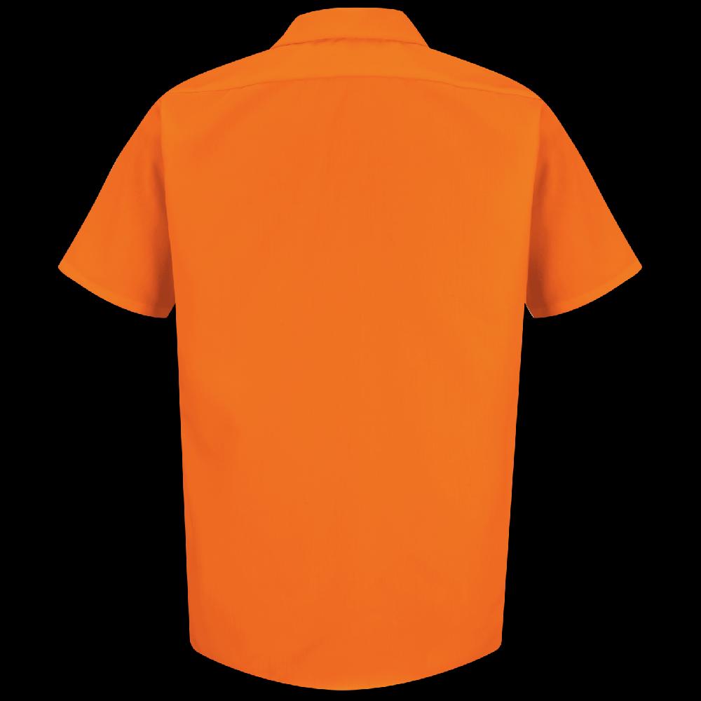 Red Kap Short Sleeve Enhanced Visibility Work Shirt
