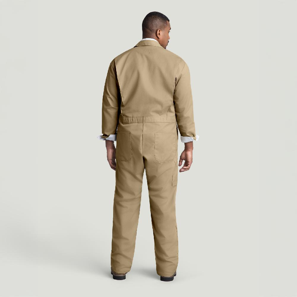 Red Kap Twill Action Back Coverall With Chest Pockets