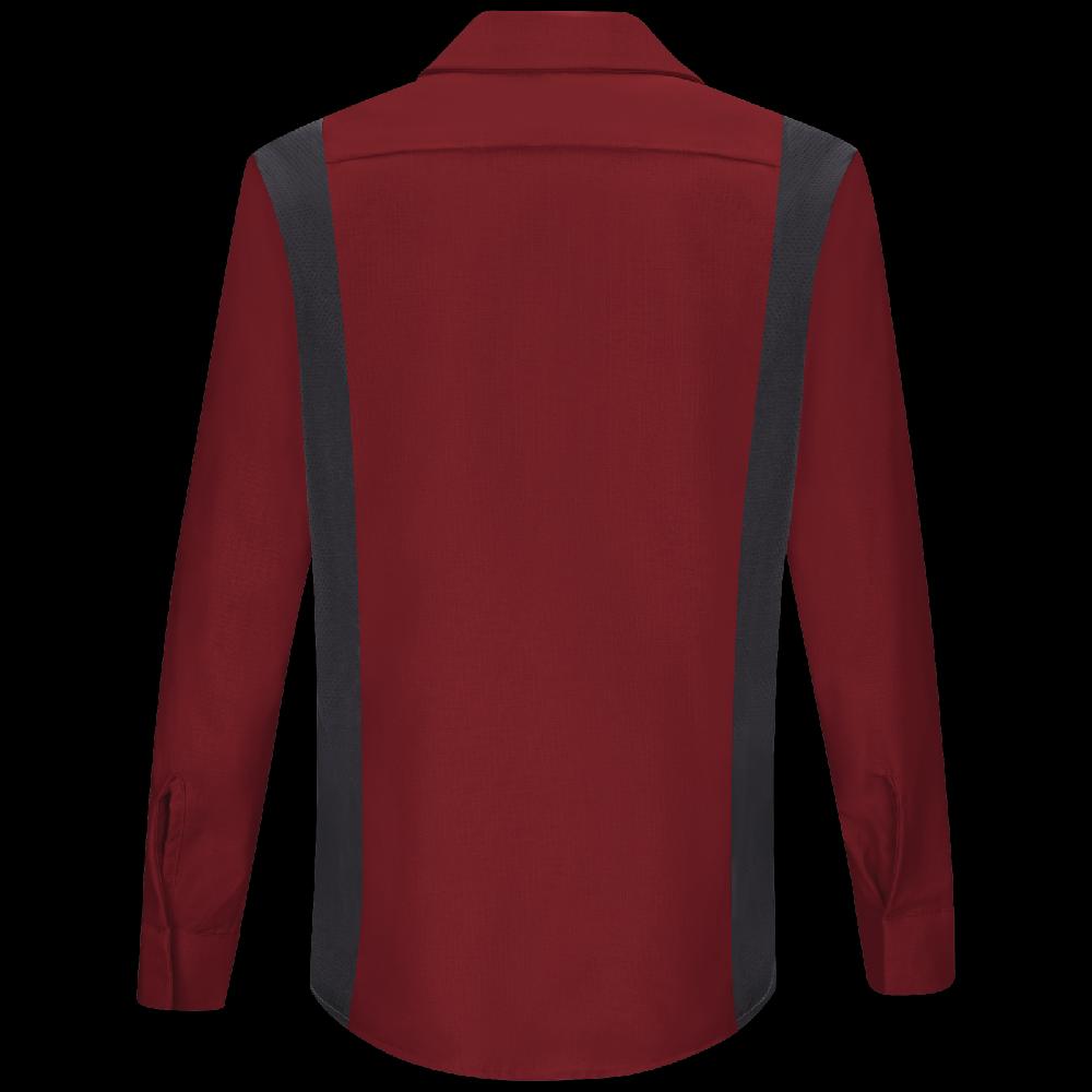 Red Kap Women's Long Sleeve Performance Plus Shop Shirt With OilBlok Technology