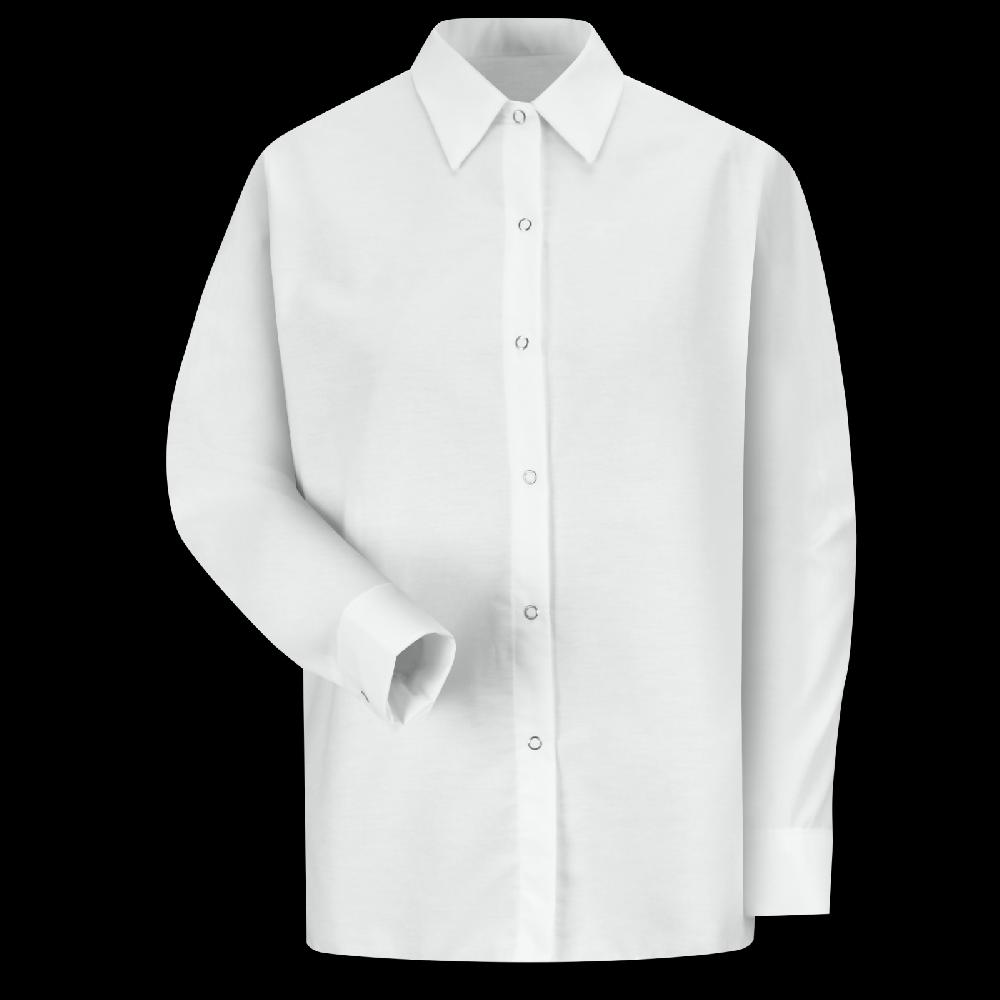 red kap Women's Long Sleeve Specialized Pocketless Work Shirt