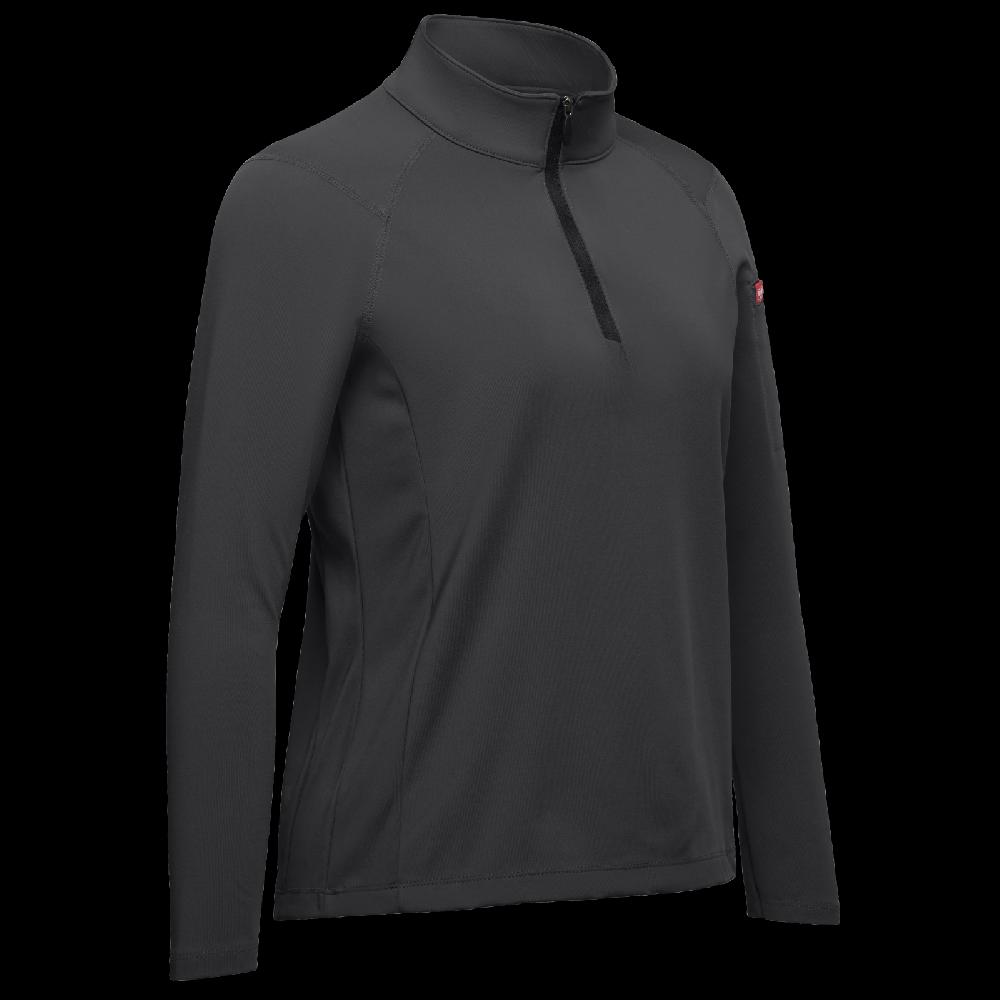 Red Kap Women's Performance Quarter Zip Cadet Collar Pullover