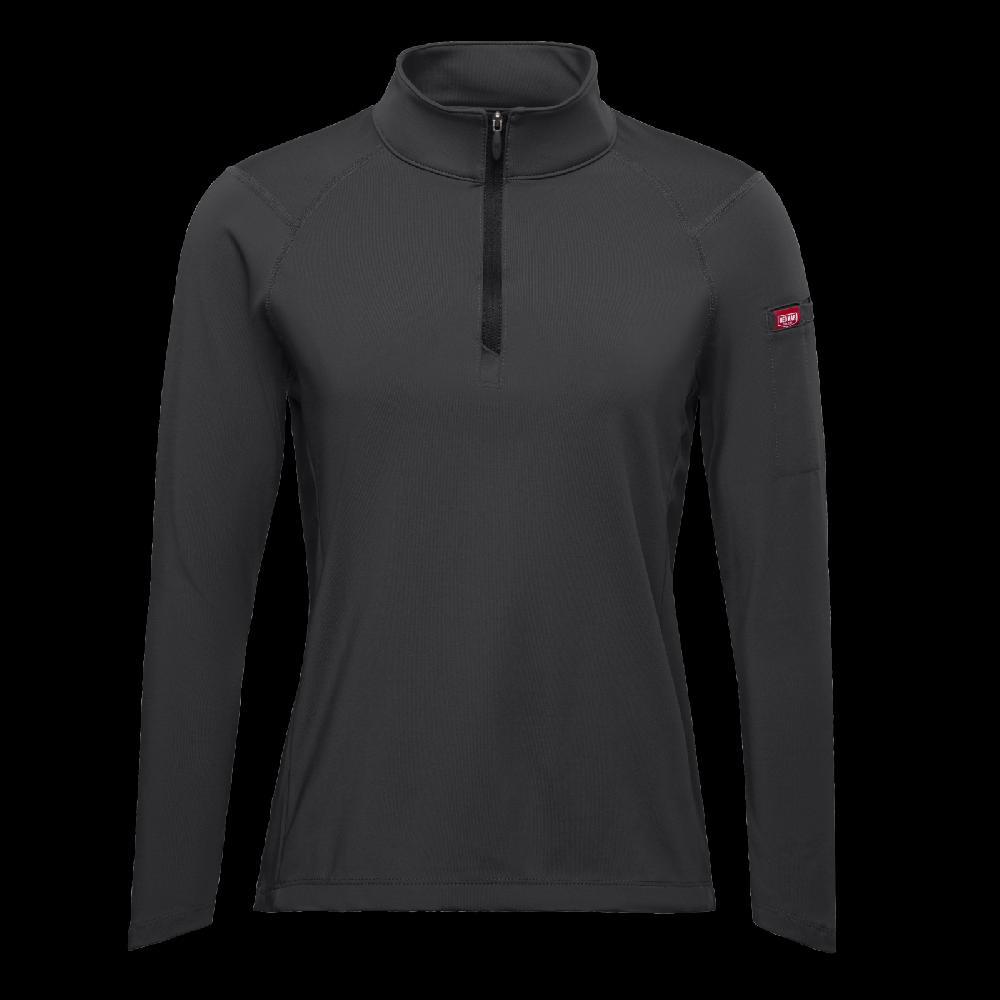 red kap Women's Performance Quarter Zip Cadet Collar Pullover