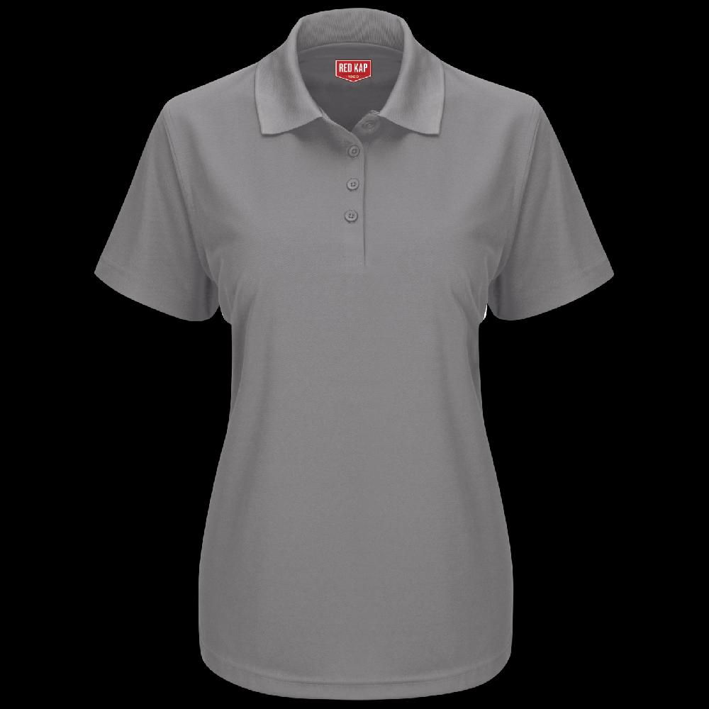 red kap Women's Short Sleeve Performance Knit® Pocketless Core Polo