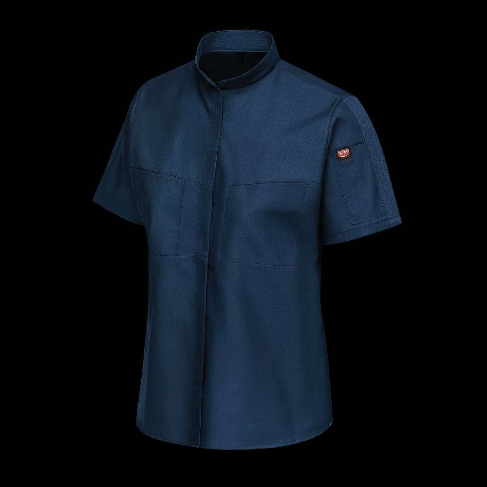 Red Kap Women's Short Sleeve Performance Pro+ Work Shirt With OilBlok + MIMIX®