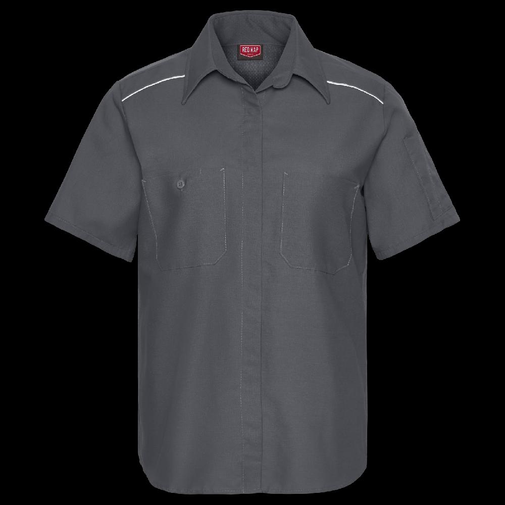 red kap Women's Short Sleeve Pro Airflow Work Shirt