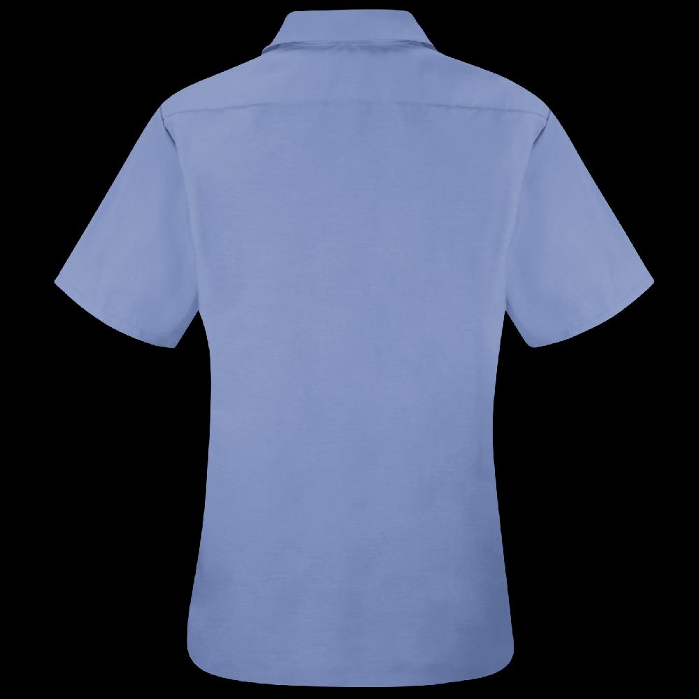Red Kap Women's Short Sleeve Specialized Pocketless Work Shirt