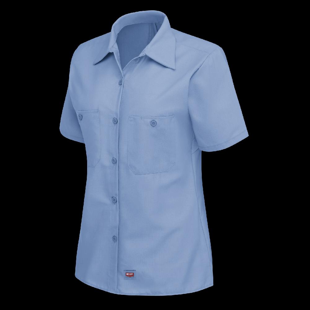 Red Kap Women's Short Sleeve Work Shirt With MIMIX®