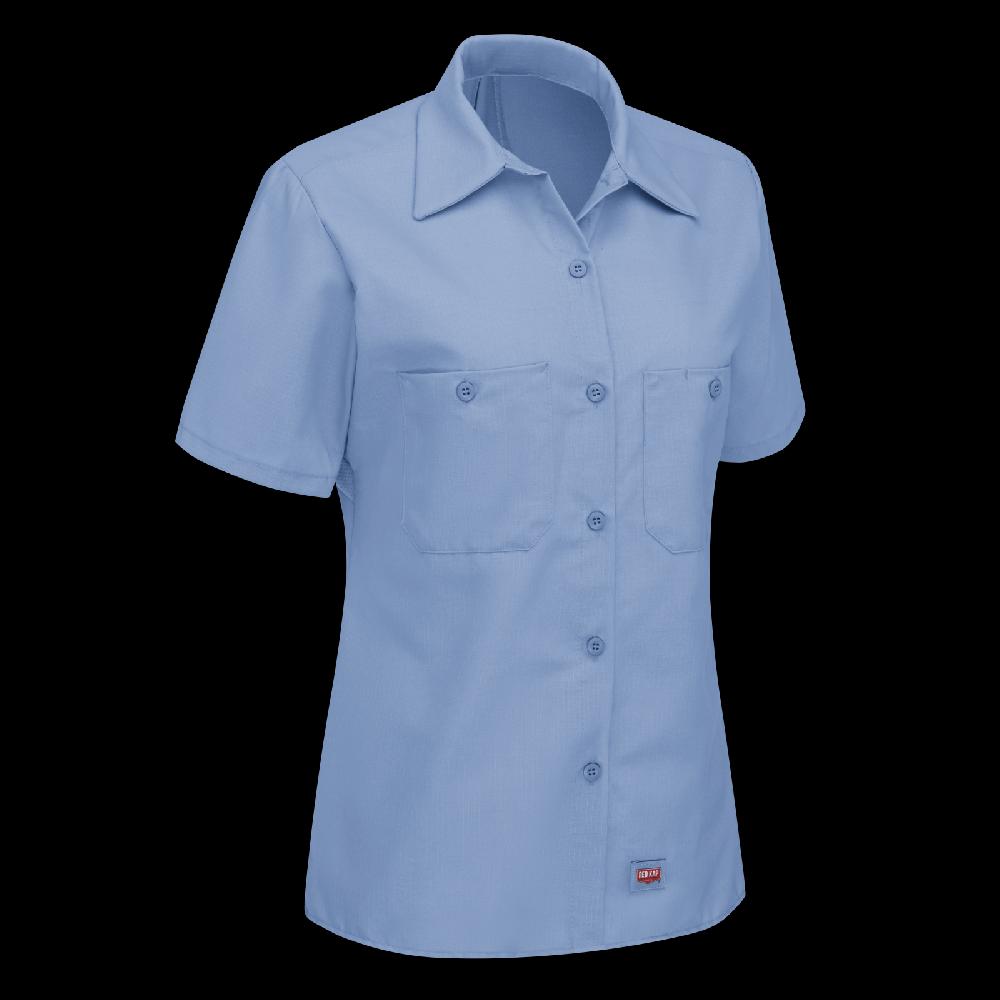 Red Kap Women's Short Sleeve Work Shirt With MIMIX®