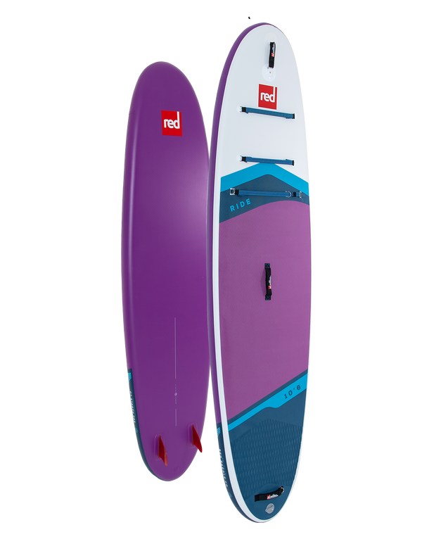 red paddle 10'6" Ride Purple MSL Inflatable Paddle Board Package