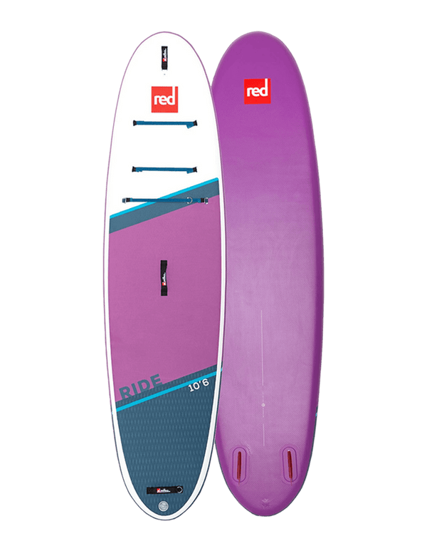 red paddle 10'6 Ride Purple MSL Inflatable Paddle Board Package
