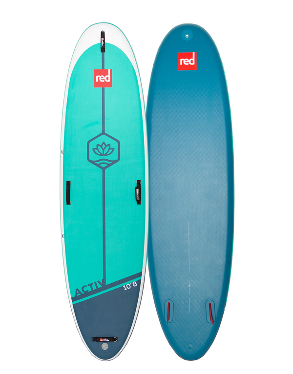 red paddle 10'8 Activ MSL Inflatable Yoga Paddle Board Package