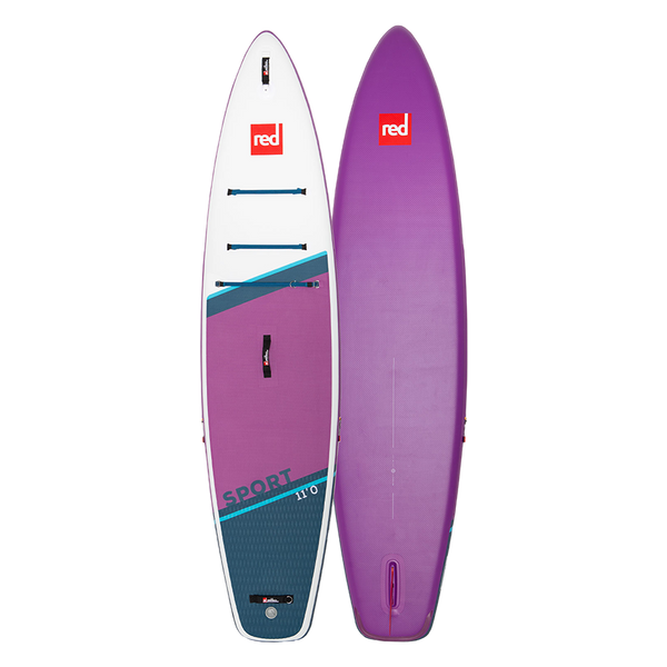 red paddle 11'0" Sport Purple MSL Inflatable Paddle Board Package