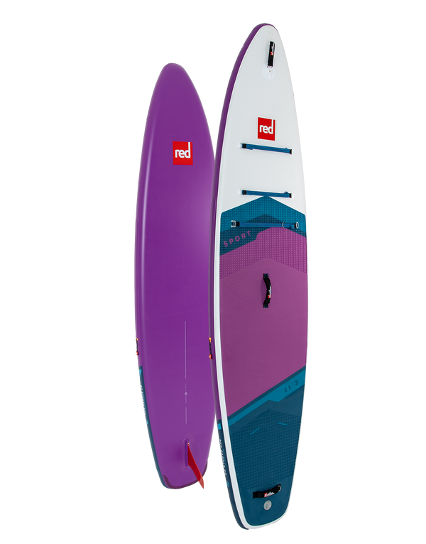 red paddle 11'3" Sport Purple MSL Inflatable Paddle Board Package