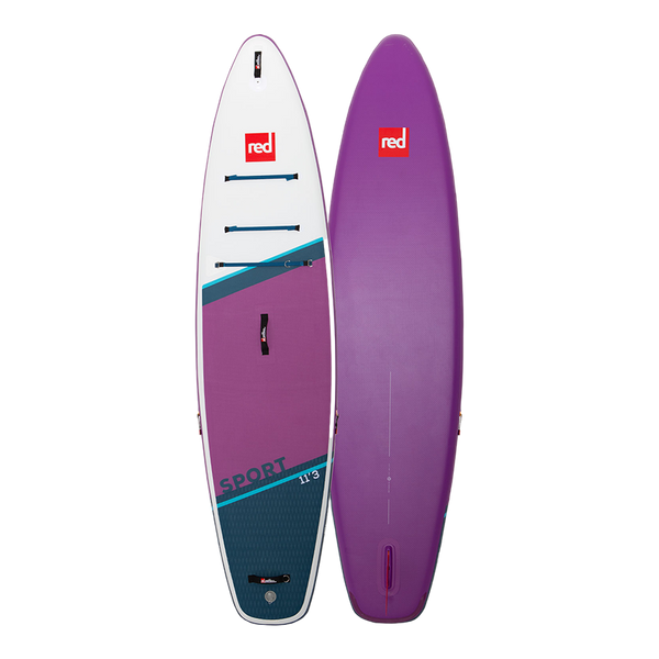red paddle 11'3" Sport Purple MSL Inflatable Paddle Board Package