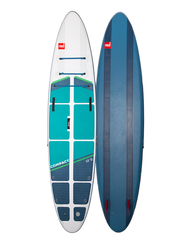 red paddle 12'0" Compact MSL PACT Inflatable Paddle Board Package
