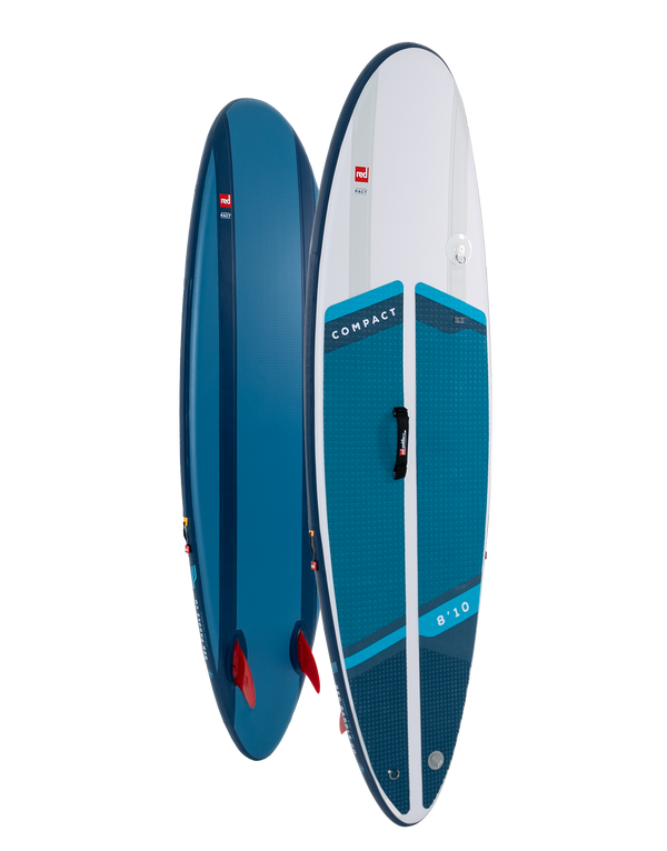 red paddle 8'10" Compact MSL PACT Inflatable Paddle Board Package