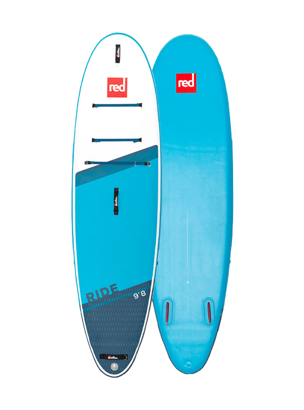 red paddle 9'8" Ride MSL Inflatable Paddle Board Package