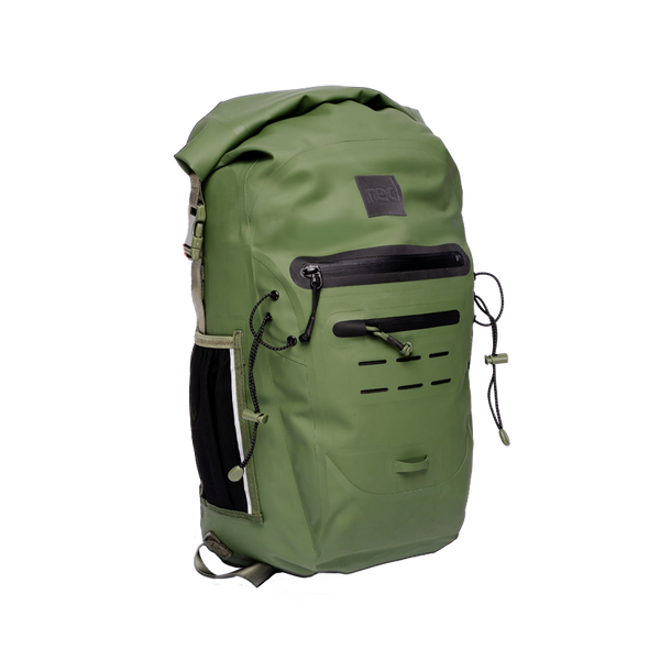 Red Paddle Adventure Waterproof Backpack 30L - Olive Green