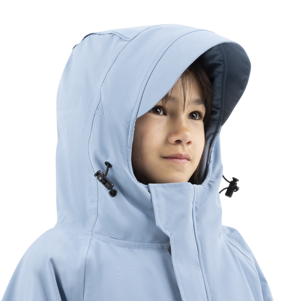 Red Paddle Kids’ Long Sleeve Dry Waterproof Changing Robe Alter EVO Pro - Alpine Blue