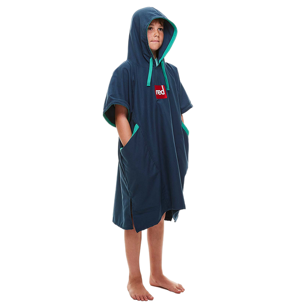 Red Paddle Kids Quick Dry Microfibre Changing Robe - Navy