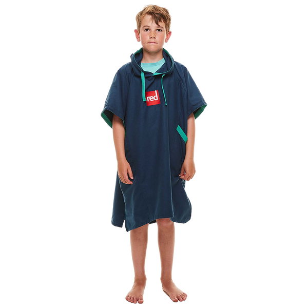 red paddle Kids Quick Dry Microfibre Changing Robe - Navy