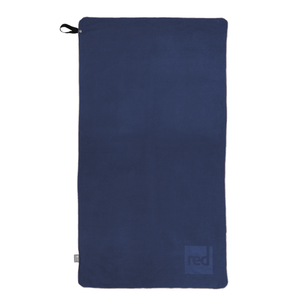 Red Paddle Large Microfibre Towel - 80cm X 150cm - Blue