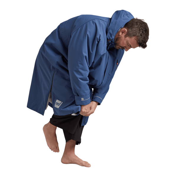 Red Paddle Men's Long Sleeve Dry Waterproof Changing Robe Alter EVO - Admiral Blue