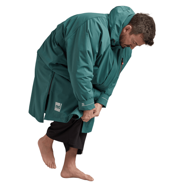 Red Paddle Men's Long Sleeve Dry Waterproof Changing Robe Alter EVO - Deep Teal