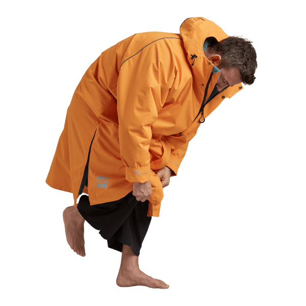 Red Paddle Men's Long Sleeve Dry Waterproof Changing Robe Alter EVO - Bitter Orange