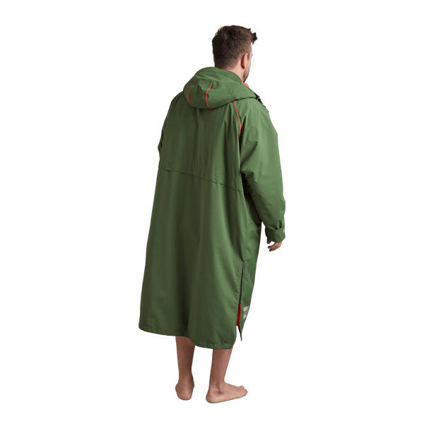 Red Paddle Men's Long Sleeve Dry Waterproof Changing Robe Alter EVO - Forest Green